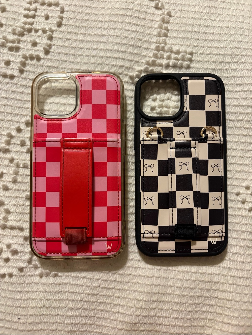 Walli iPhone 15 cases set of two! One never used, one in EUC